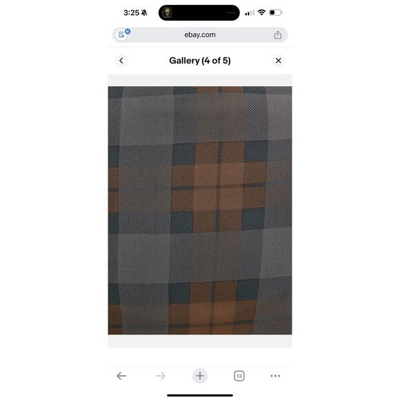 Torrid Outlander Tartan Shirt Dress - 2X Brown Plaid Belted, Claire Sassenach - Picture 13 of 13